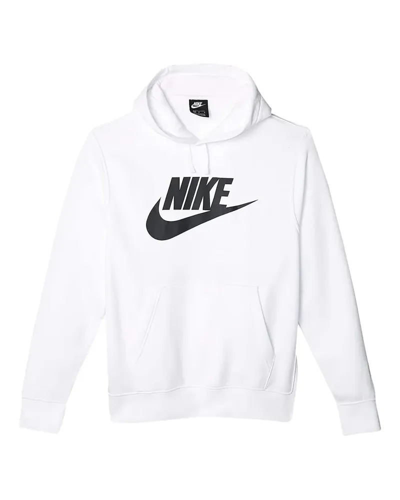 Nike Club Fleece Hoodie - Weiß Weiß