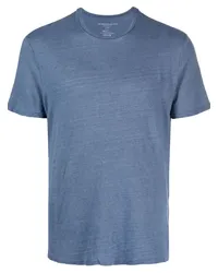 Majestic T-Shirt mit rundem Ausschnitt Blau