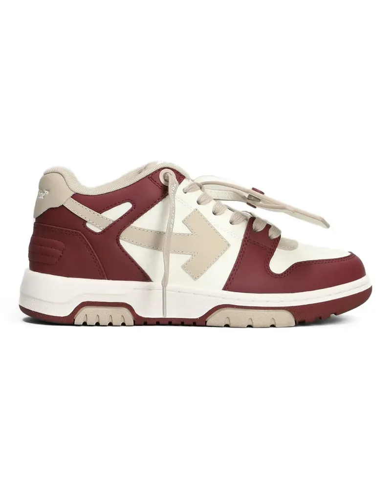 OFF-WHITE Sneakers mit Logo-Patch - Rot Rot