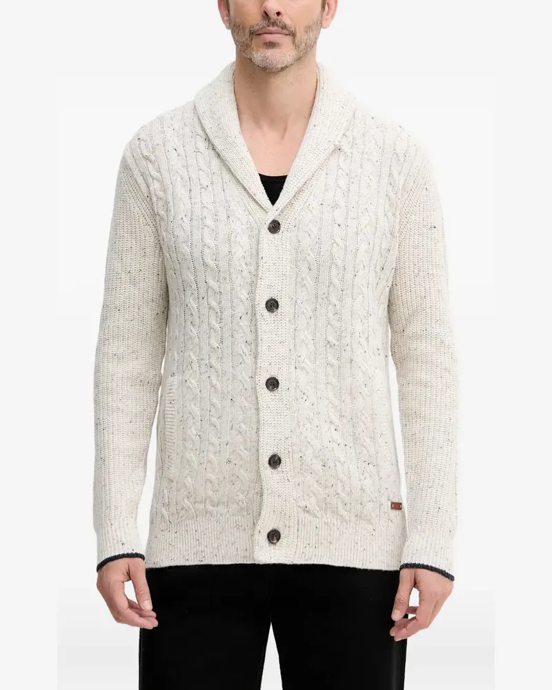 Liu Jo cable-knit cardigan - Nude Nude