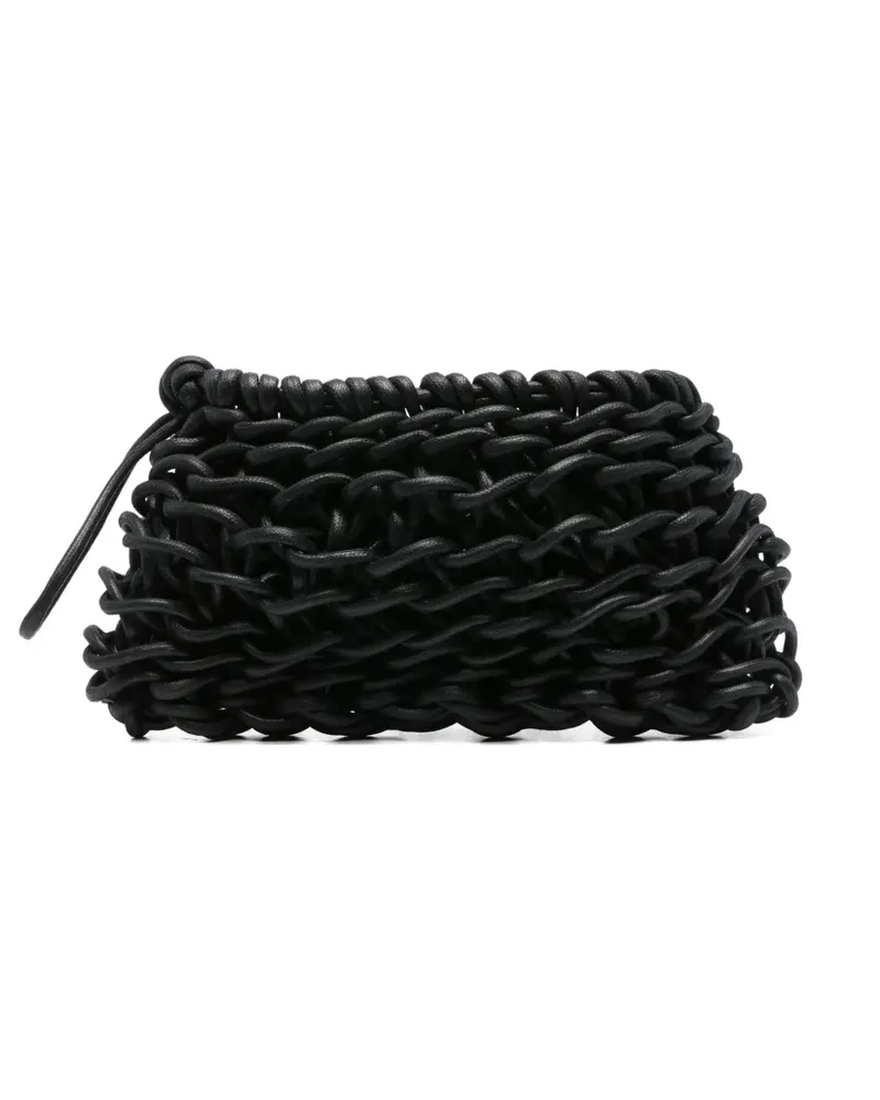 Alienina Nora Clutch - Schwarz Schwarz