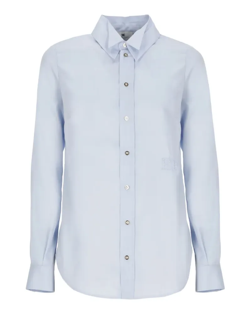 Elisabetta Franchi Klassisches Hemd - Blau Blau