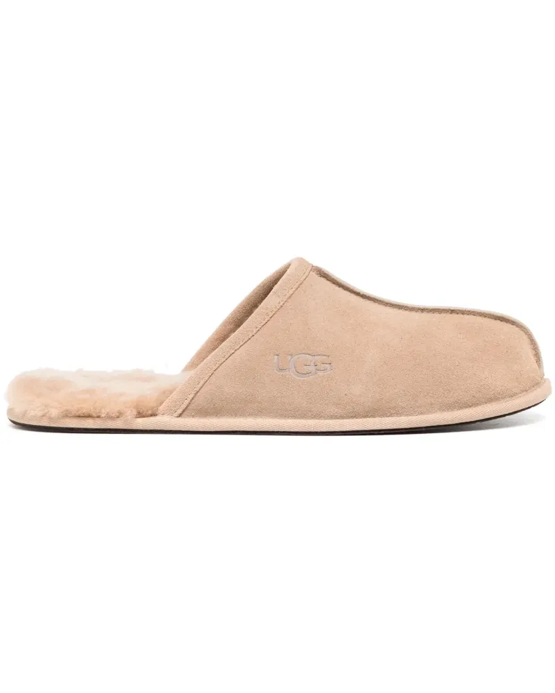 UGG Scuff Slipper mit Shearling-Futter - Braun Braun