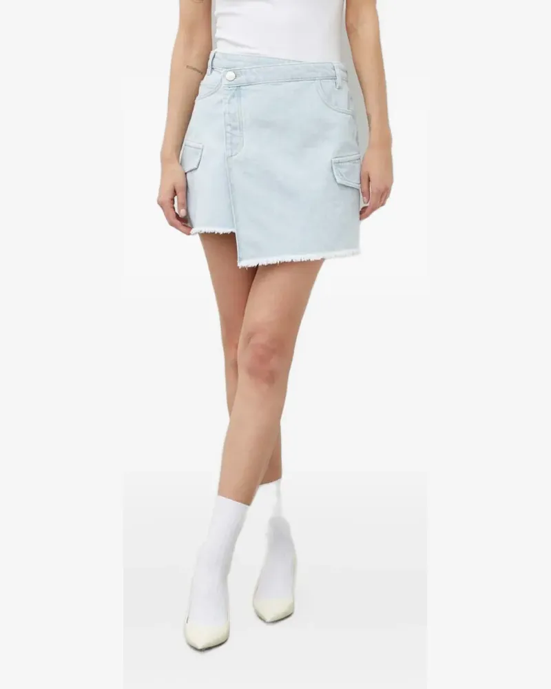 Day Birger et Mikkelsen Asymmetrischer Minirock - Blau Blau
