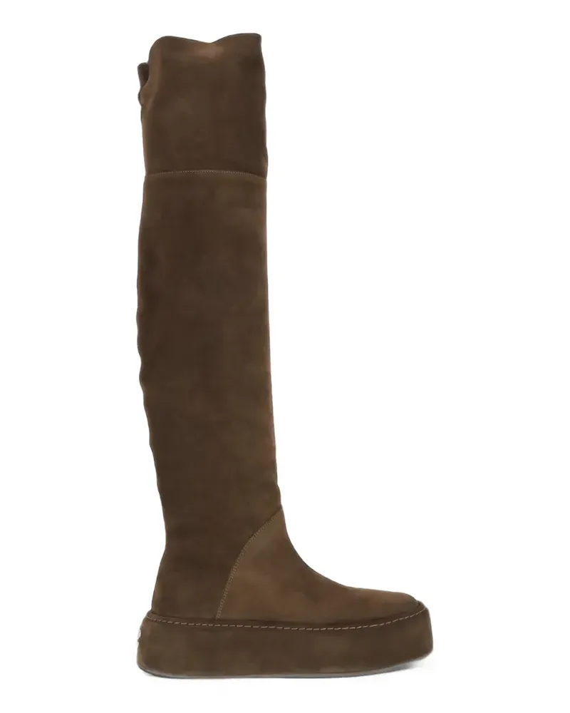 Casadei Overknee-Stiefel - Braun Braun
