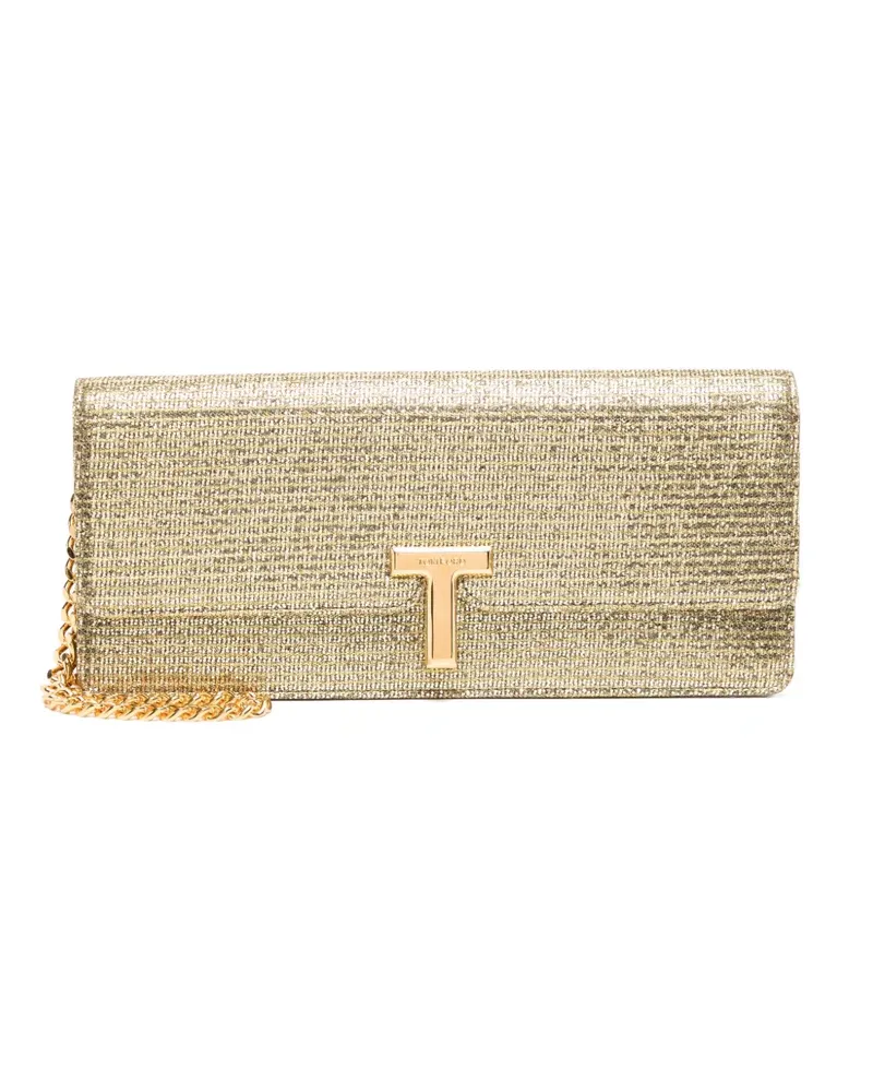 Tom Ford Wallis Clutch - Gold Gold