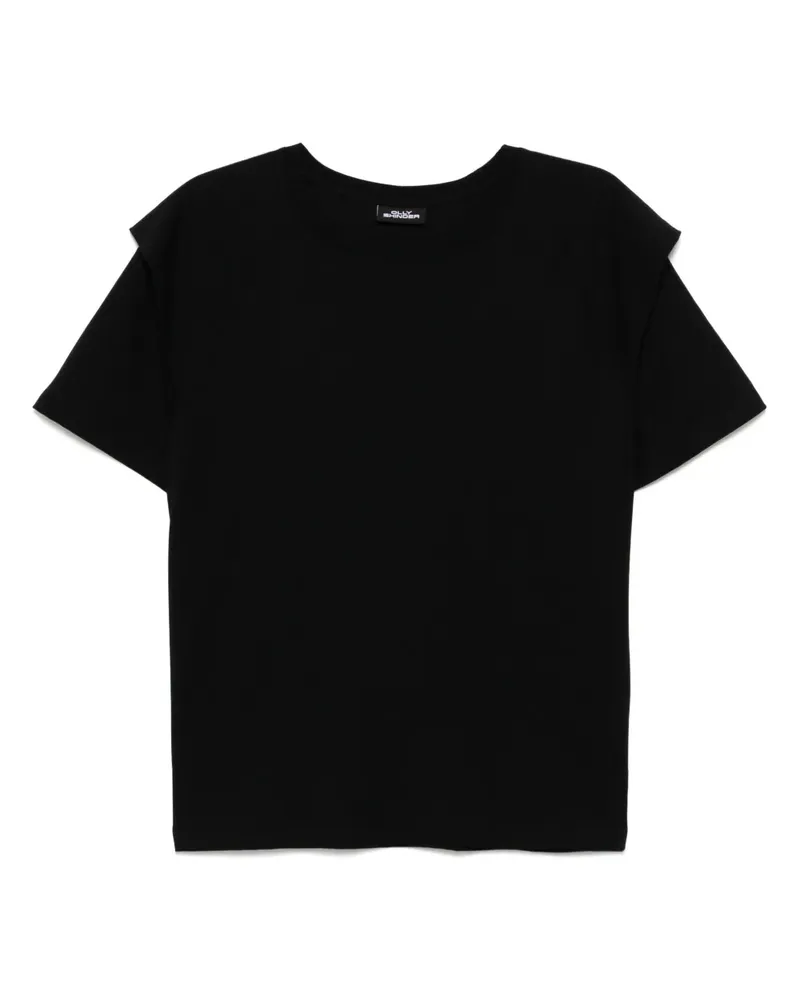 Olly Shinder Folk T-Shirt - Schwarz Schwarz