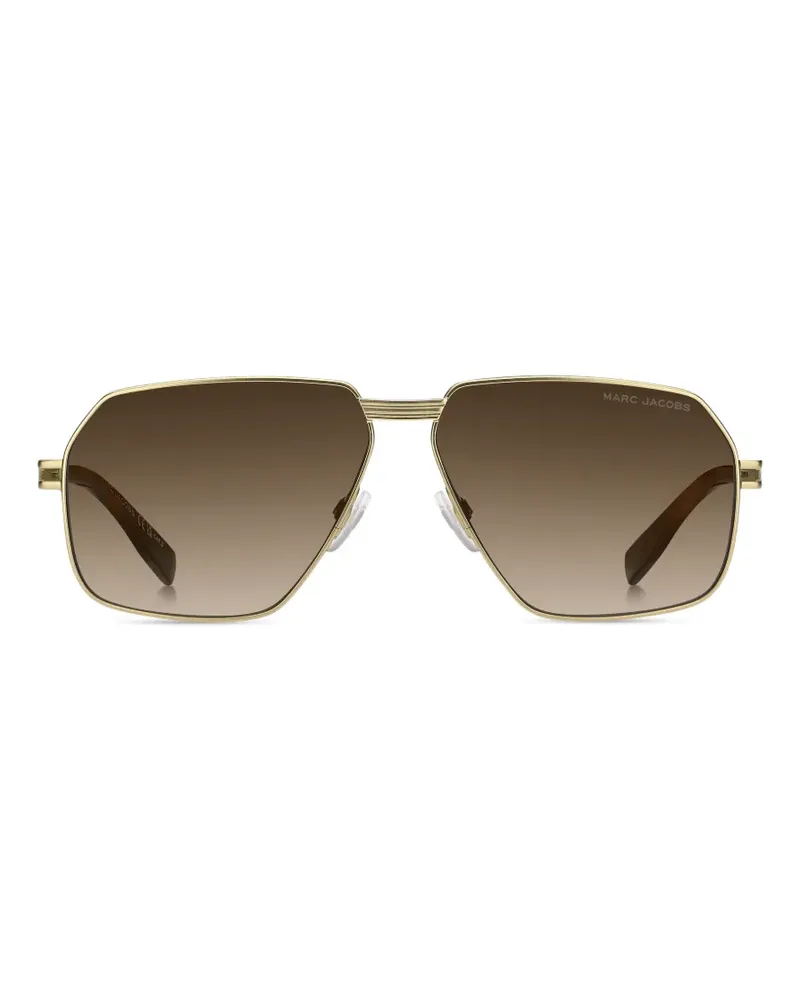 Marc Jacobs Geometrische Sonnenbrille - Gold Gold