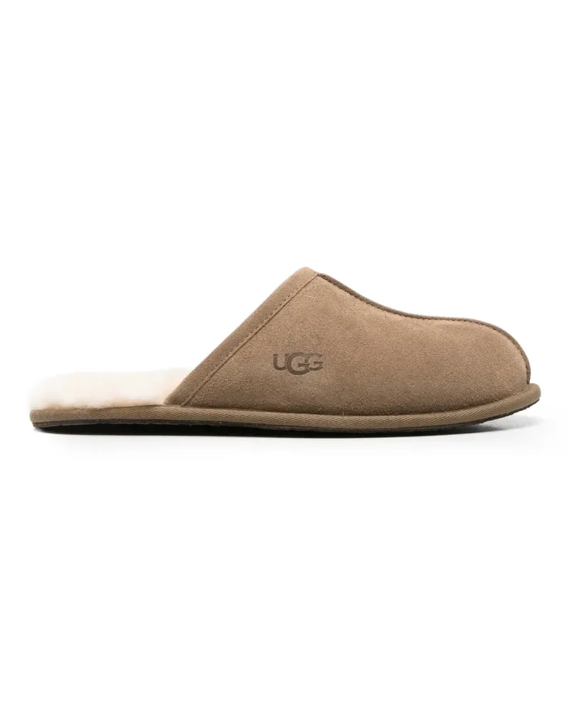 UGG Scuff Slipper aus Wildleder - Nude Nude