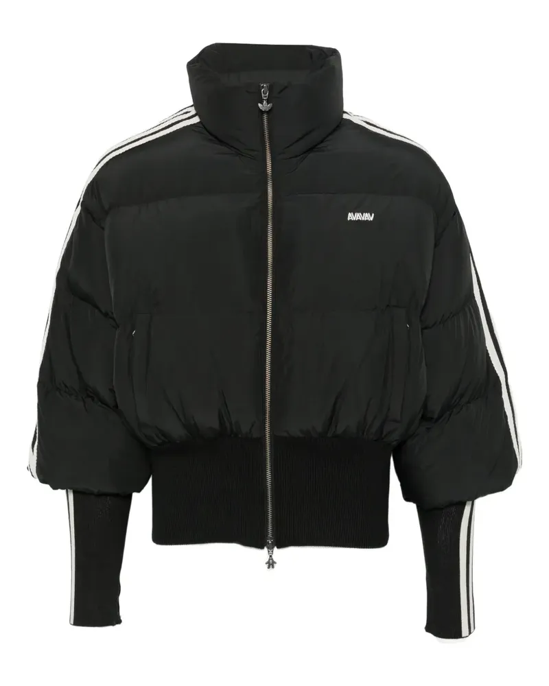 adidas x AVAVAV puffer jacket - Schwarz Schwarz