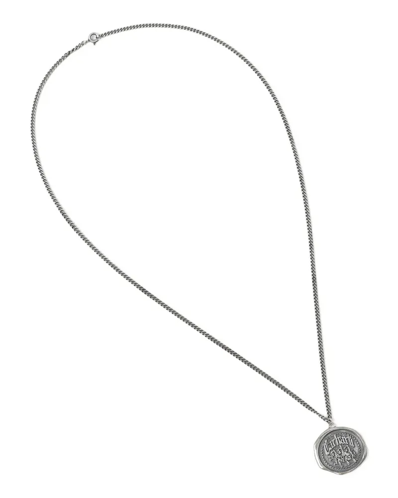 Carhartt WIP Chain pendant necklace - Silber Silber