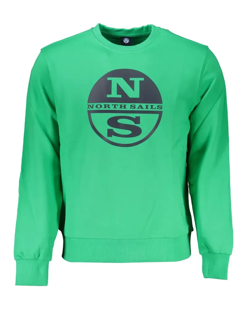 North Sails logo-print sweatshirt - Grün Grün