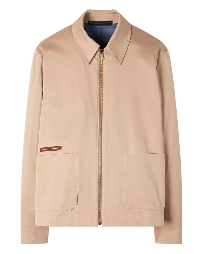 Paul Smith Jacke mit aufgesetzten Taschen - Nude Nude