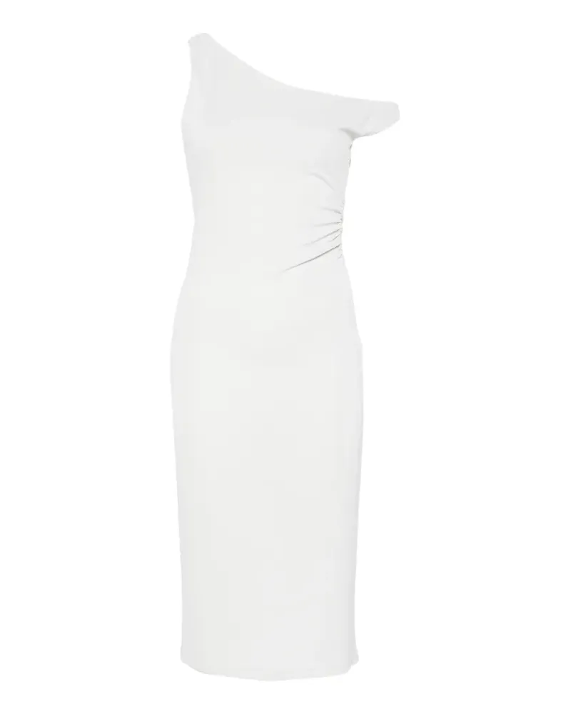 Patrizia Pepe Drapiertes One-Shoulder-Kleid - Grau Grau