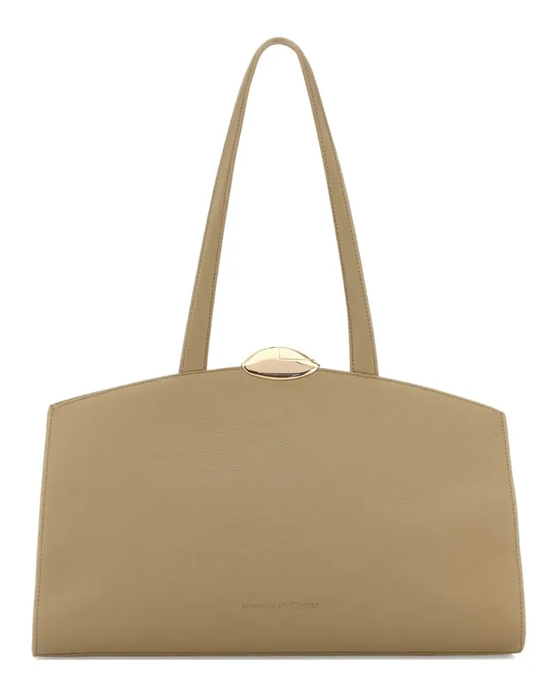Benedetta Bruzziches Serena Tote Bag mit Beschlägen - Nude Nude