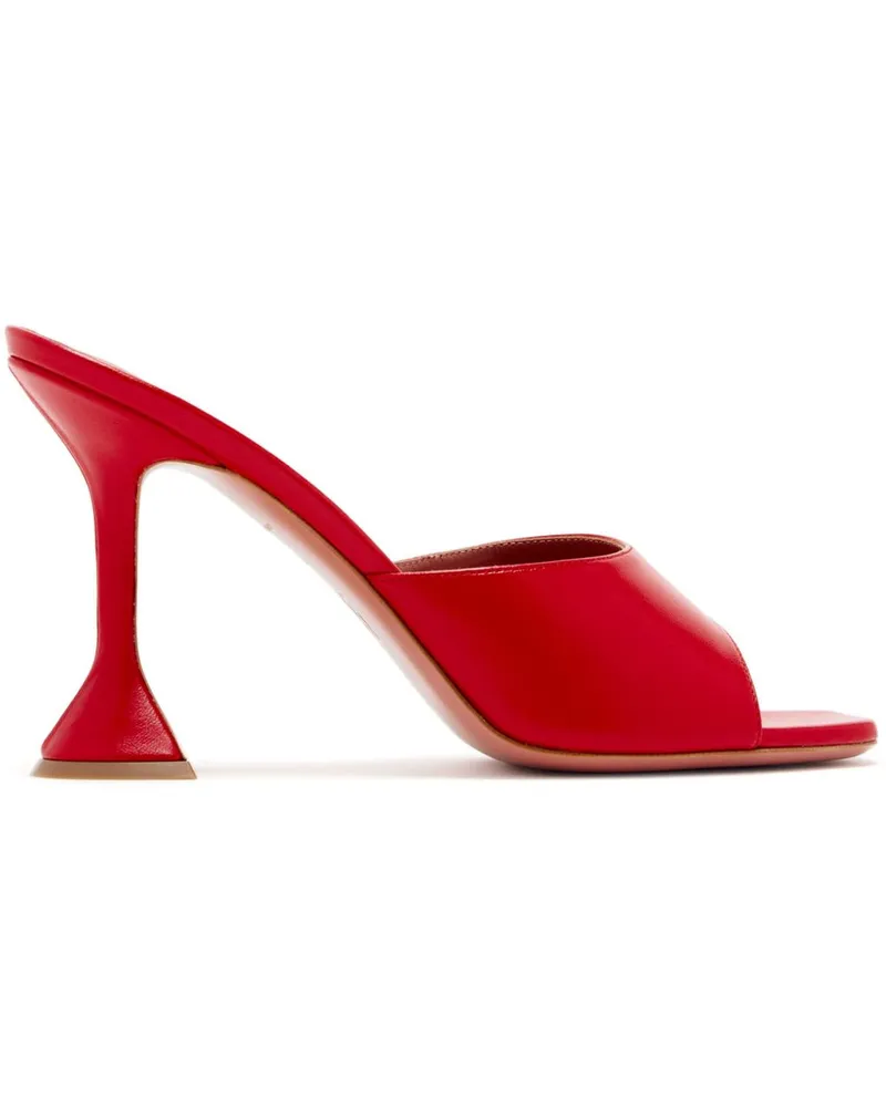 Amina Muaddi Lupita Sandalen 95mm - Rot Rot