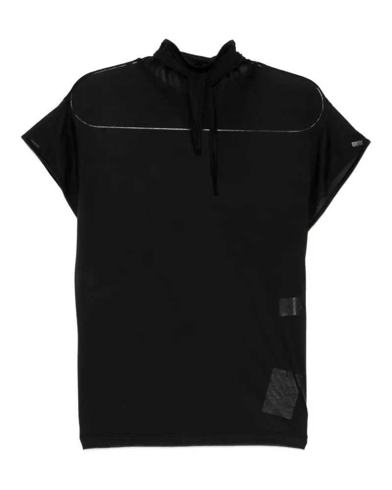 Christophe Lemaire Foulard top - Schwarz Schwarz