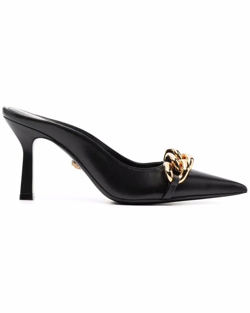 Versace Medusa Mules - Schwarz Schwarz