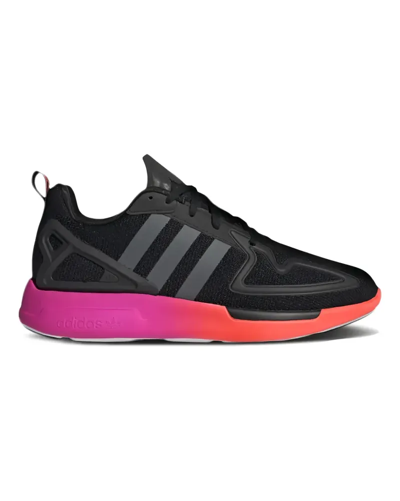 adidas ZX 2K Flux Sneakers mit Farbverlauf - Schwarz Schwarz