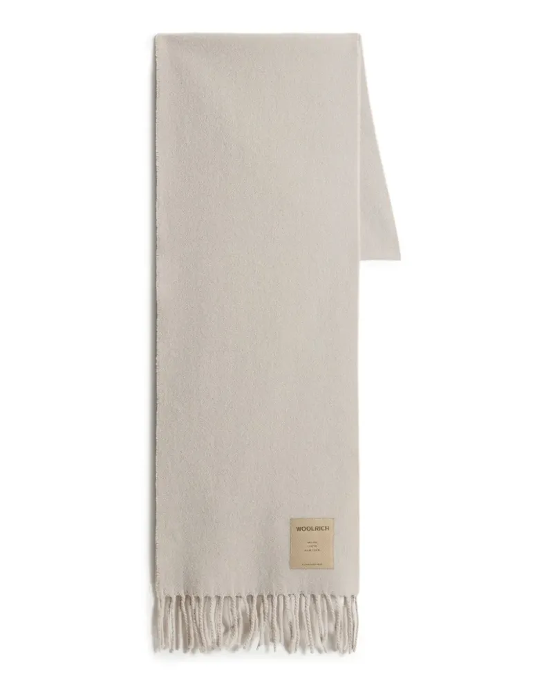 Woolrich Schal mit Fransen - Nude Nude
