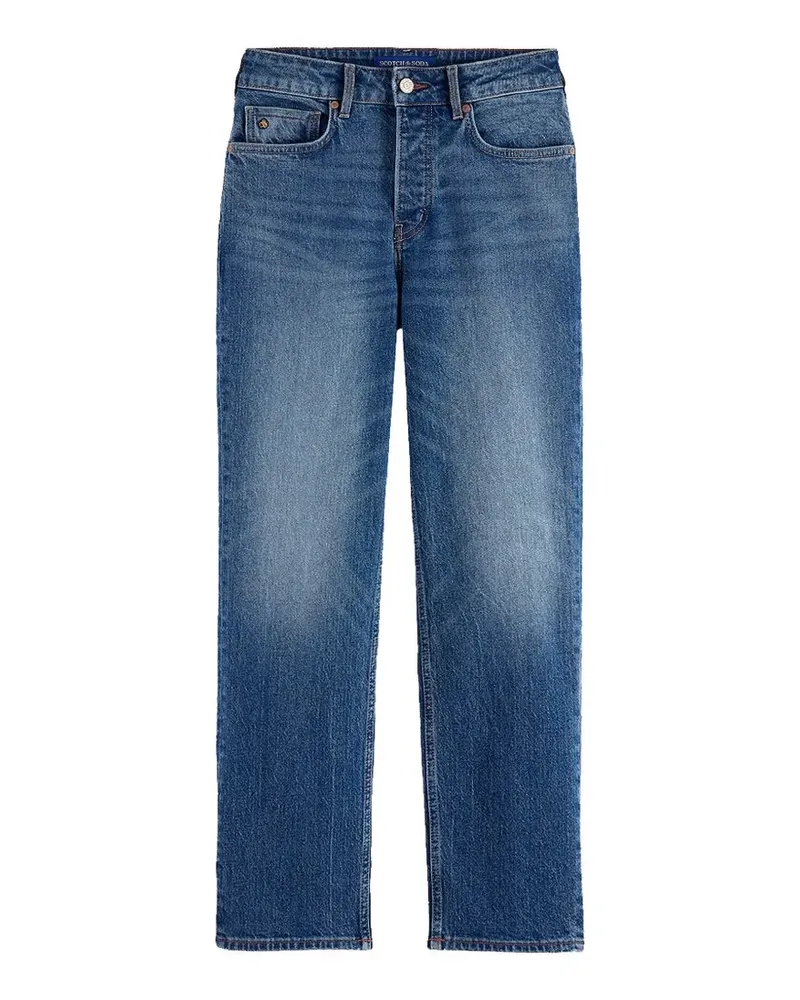 Scotch&Soda faded straight-leg jeans - Blau Blau
