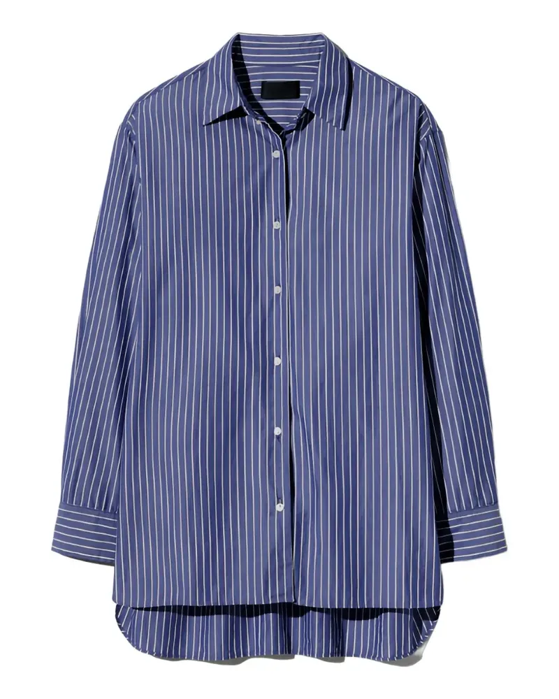 Nili Lotan Yorke striped shirt - Blau Blau