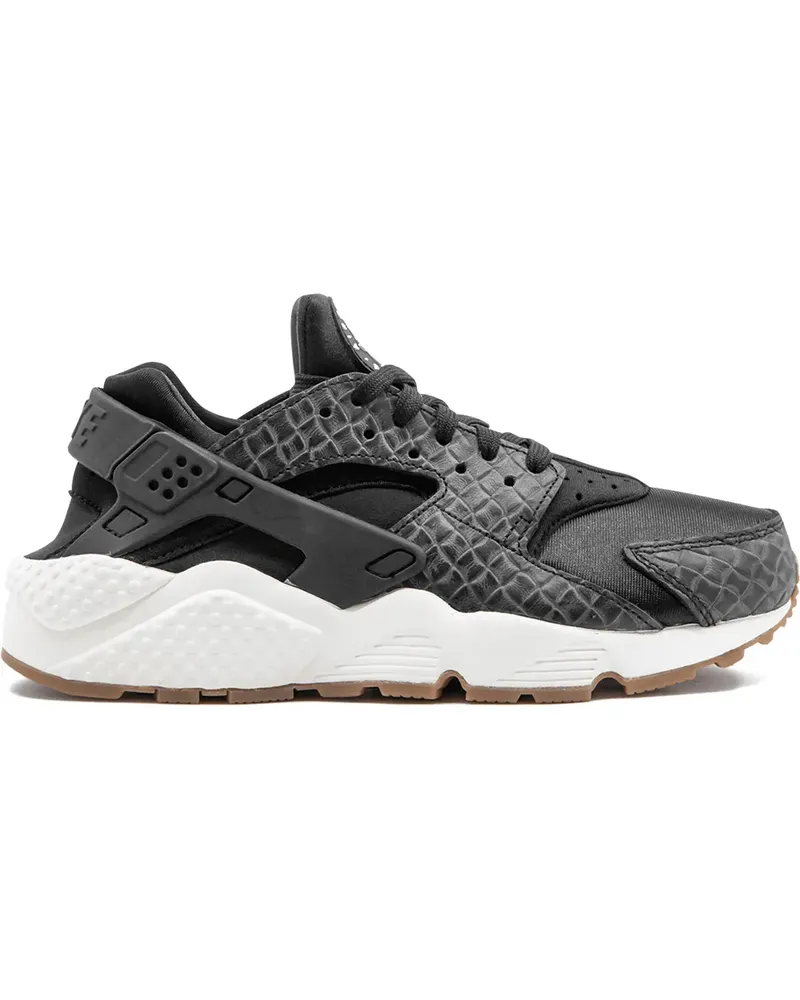 Nike Air Huarache Run PRM' Sneakers - Schwarz Schwarz