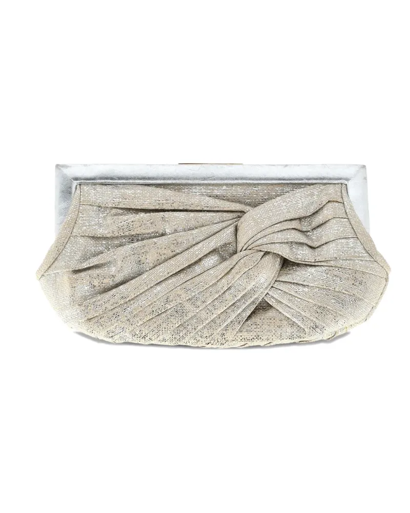 Anya Hindmarch twist clutch bag - Silber Silber