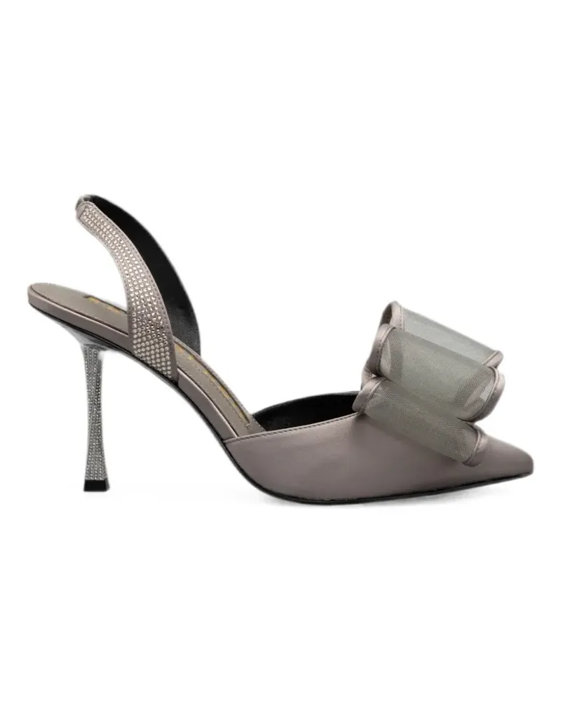 Kat Maconie Paola Pumps mit Schleife und Kristallen - Grau Grau
