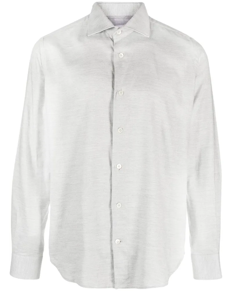 Eleventy Dandy Hemd - Grau Grau