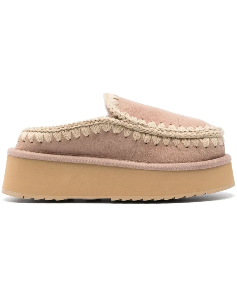 Mou Eskimo Clogs - Nude Nude