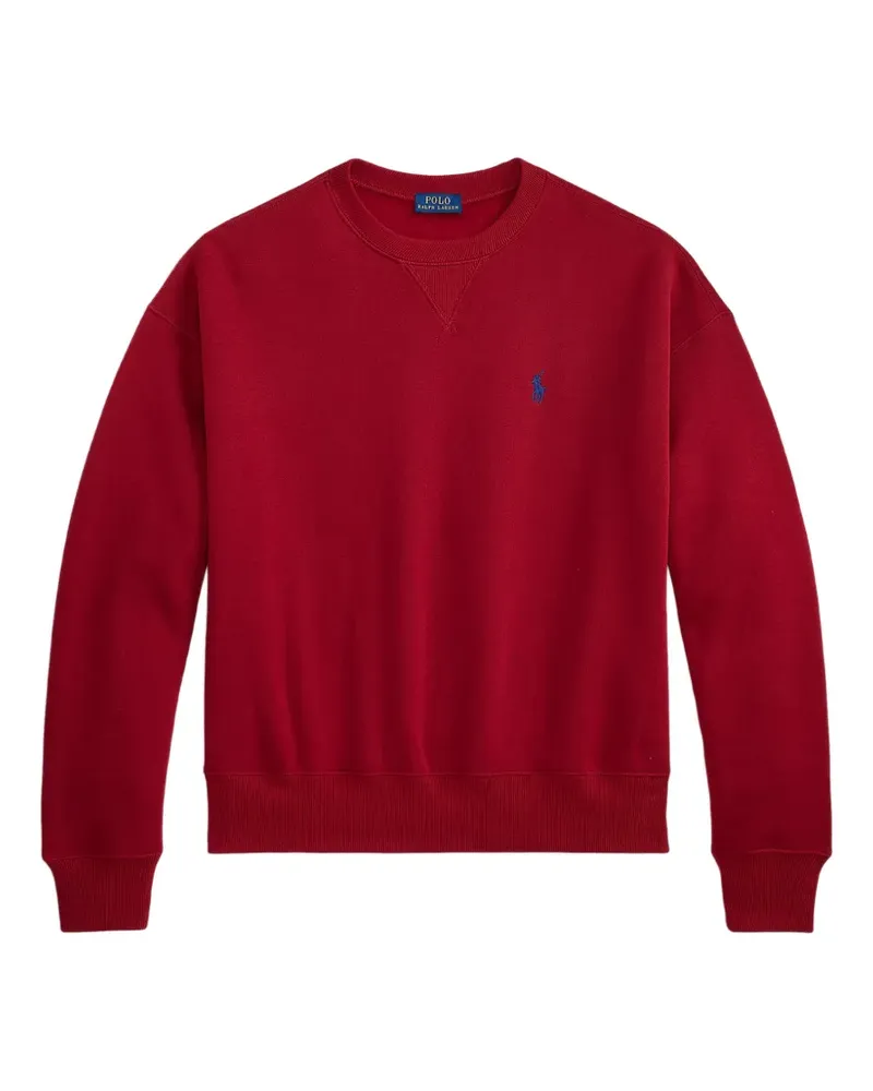 Ralph Lauren Sweatshirt mit Logo-Stickerei - Rot Rot