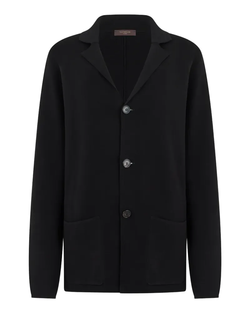 Zanone button-up cardigan - Schwarz Schwarz