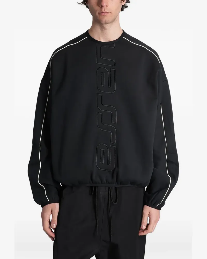 Fear of God Essentials logo-embossed sweater - Schwarz Schwarz