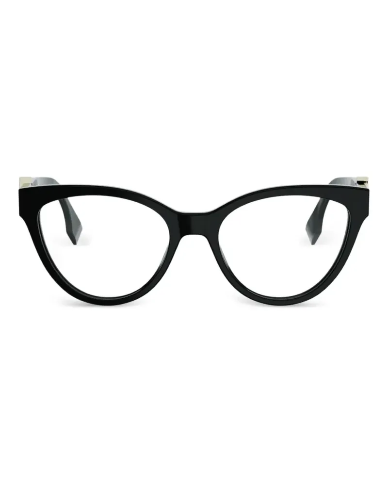 Fendi FF Diamonds Brille - Schwarz Schwarz