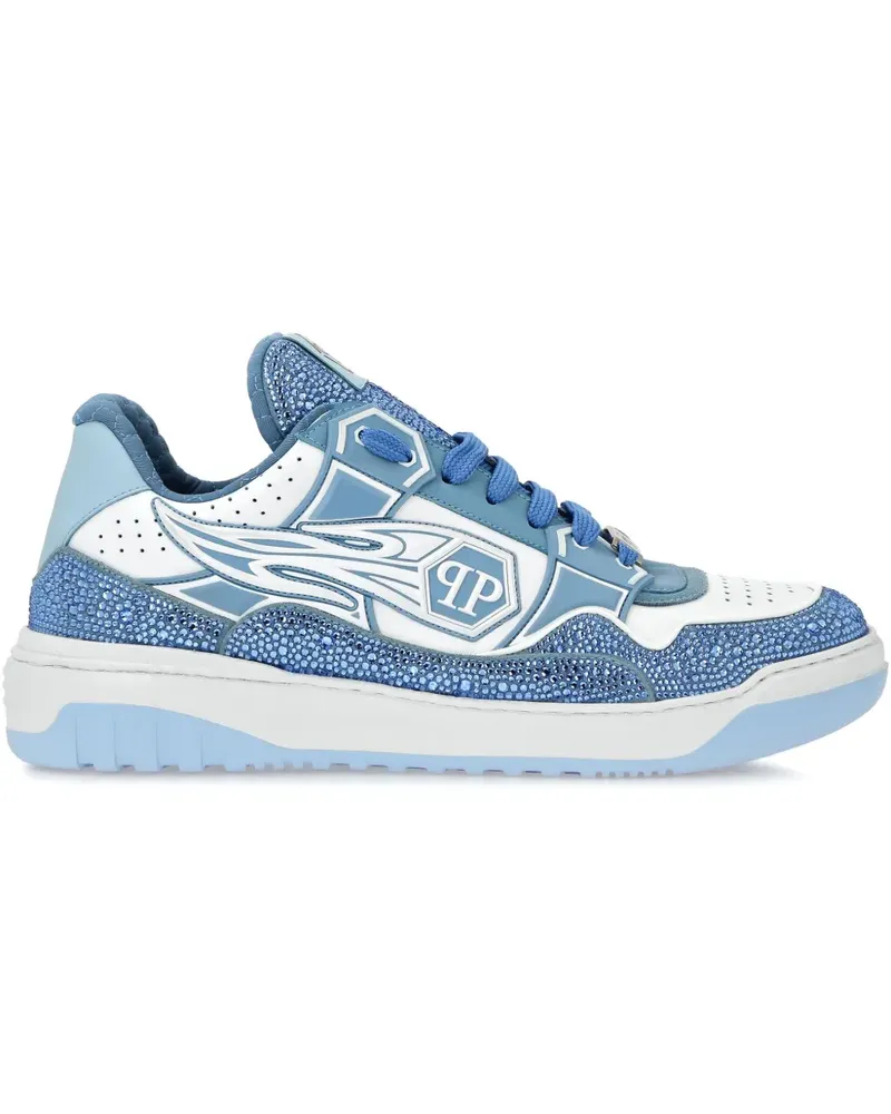 Philipp Plein Moon Walker Sneakers - Weiß Weiß
