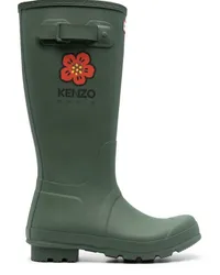 Kenzo x Hunter Regenstiefel mit Boke Flower-Print Grün