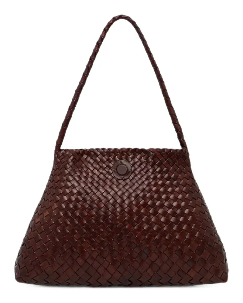 Dragon Diffusion Santa Maria Schultertasche aus Leder - Braun Braun