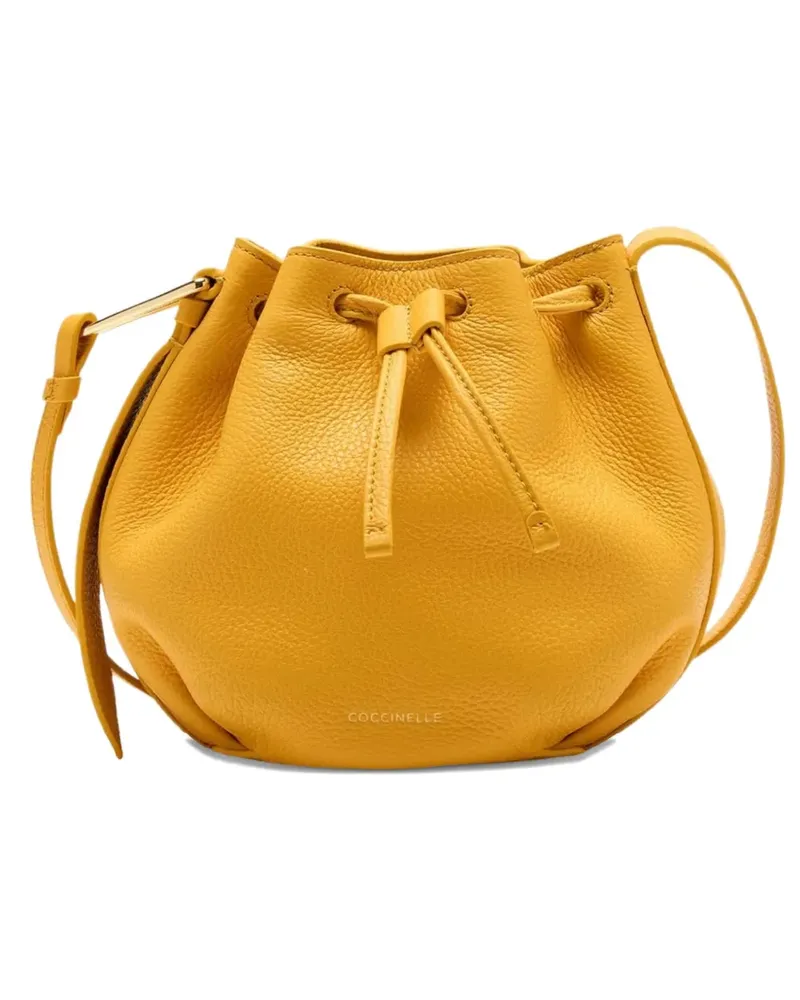Coccinelle Malory drawstring mini bag - Gelb Gelb