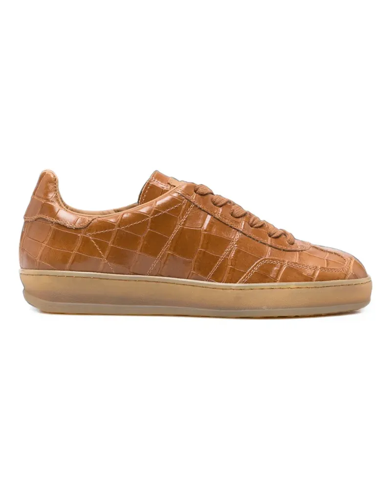Liviana Conti Sneakers mit Kroko-Effekt - Braun Braun