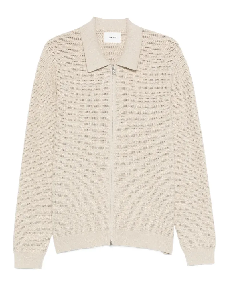 NN 07 Gustav' Cardigan - Nude Nude