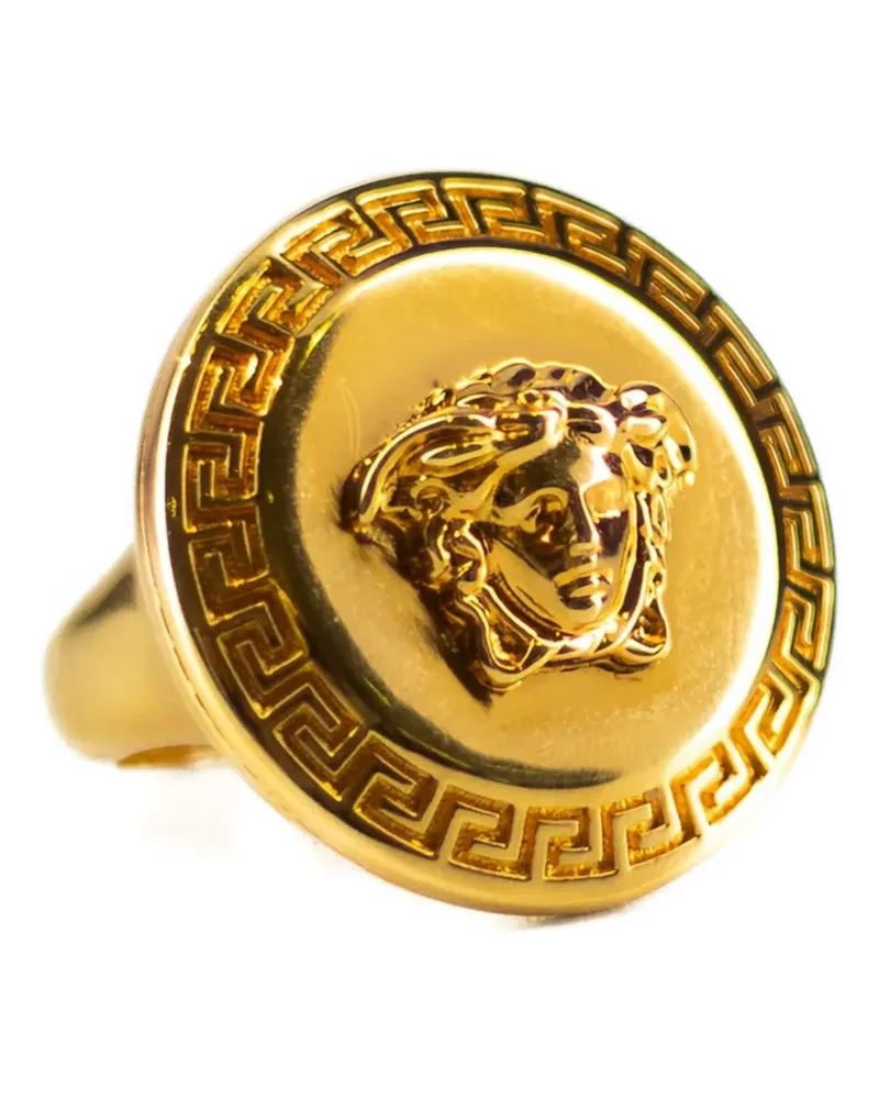 Versace Medusa-motif ring - Gold Gold