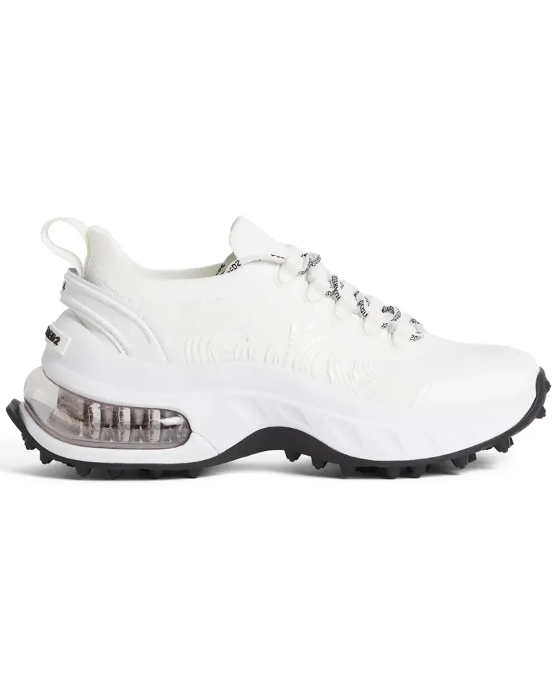 Dsquared2 Sneakers mit Schnürung - Weiß Weiß
