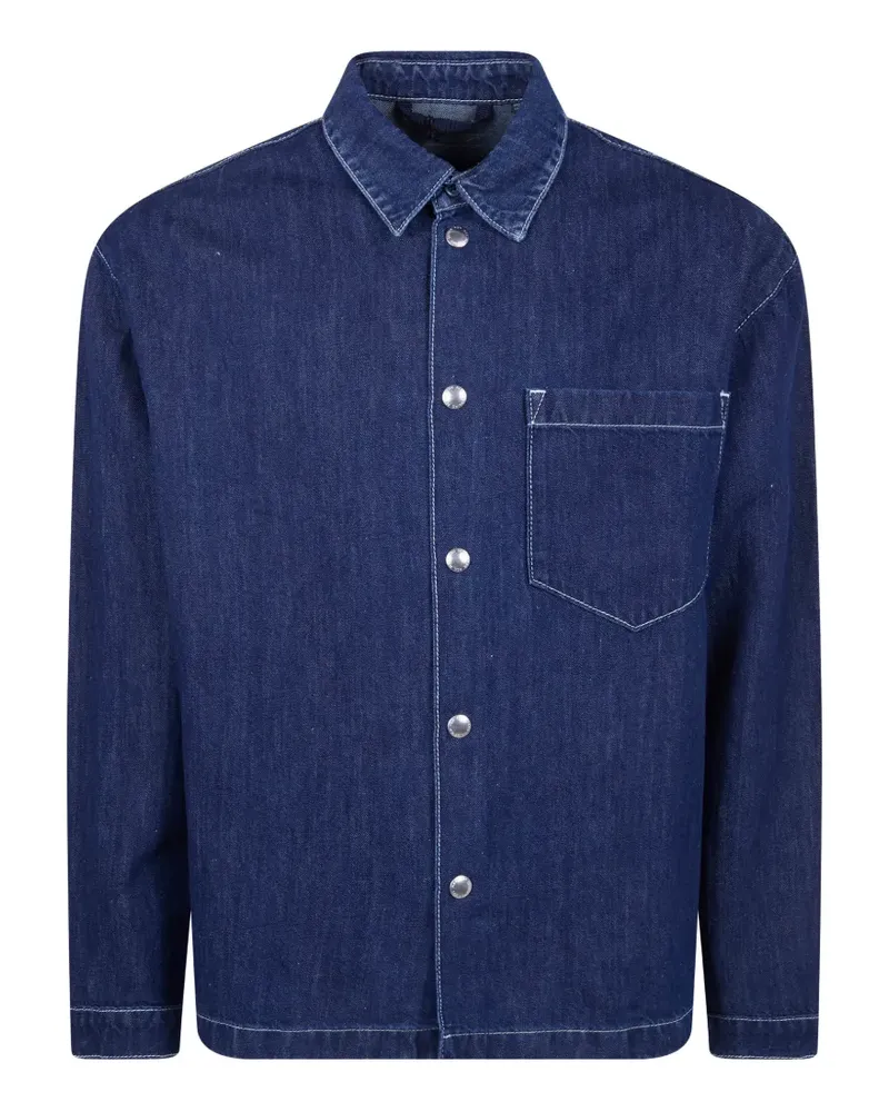 7 for all mankind pocket shirt - Blau Blau