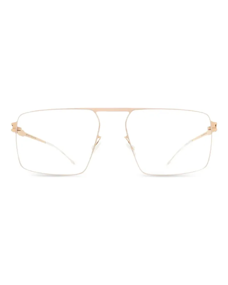 Mykita Heath square-frame glasses - Gold Gold