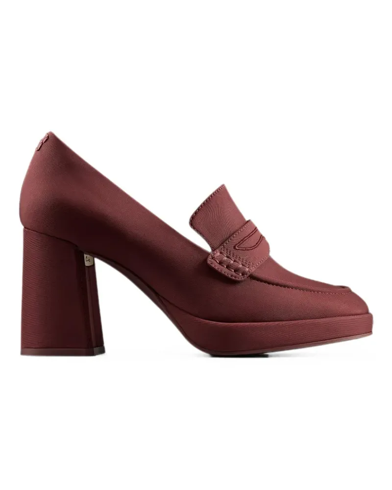 Clarks Martine Rose block-heel loafers - Rot Rot