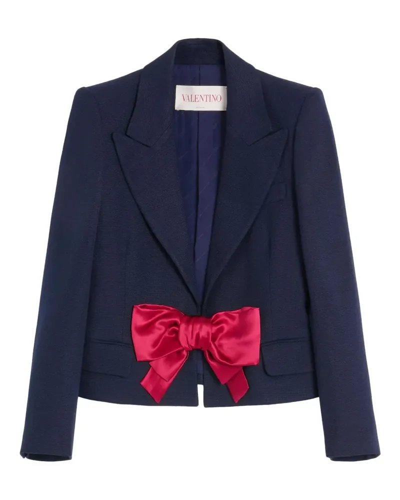 Valentino Garavani Einreihiger Blazer - Blau Blau