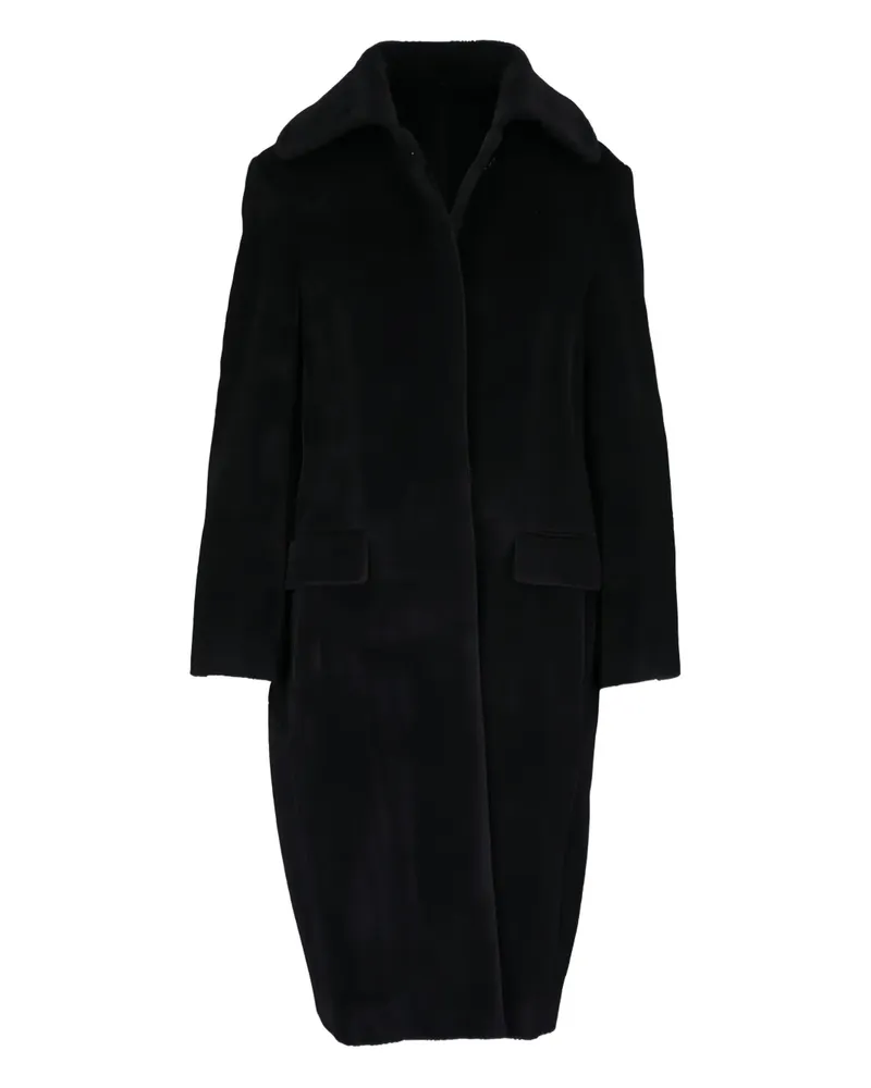 Kiton Mantel mit Taschen - Schwarz Schwarz