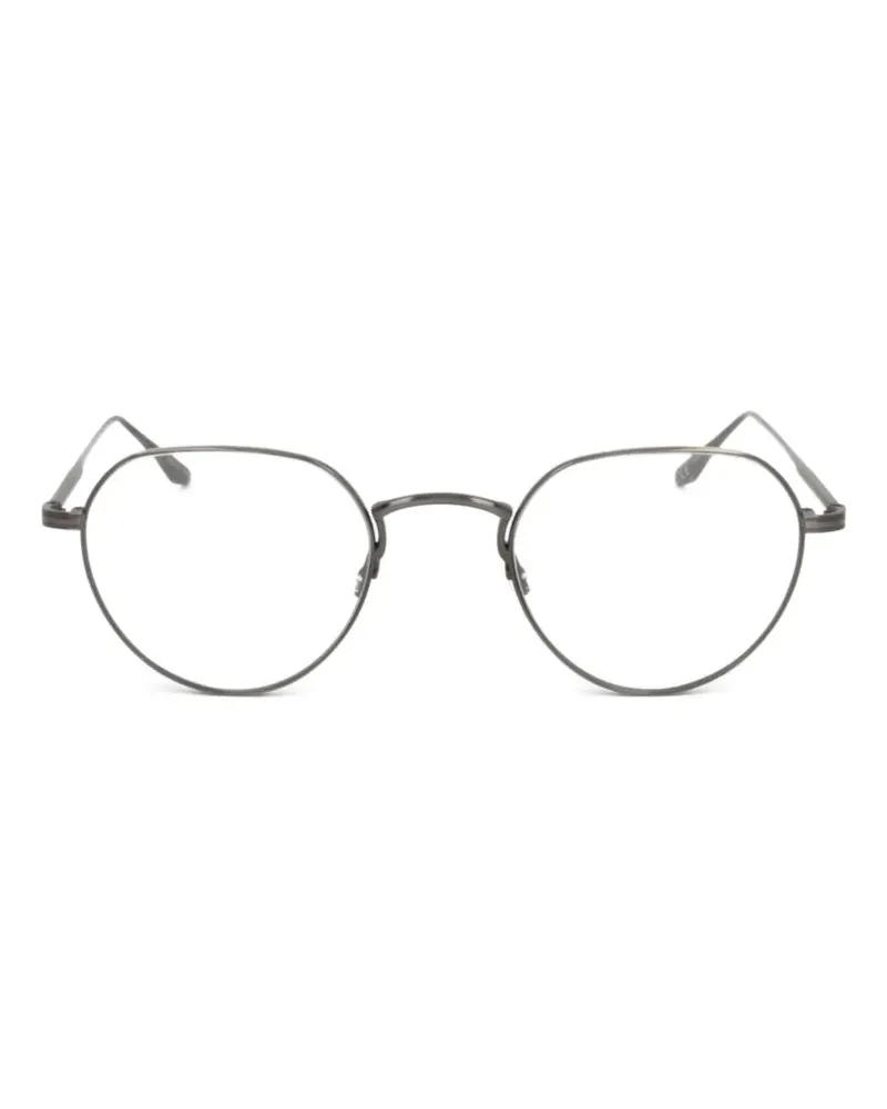 Barton Perreira Brille mit rundem Gestell - Silber Silber