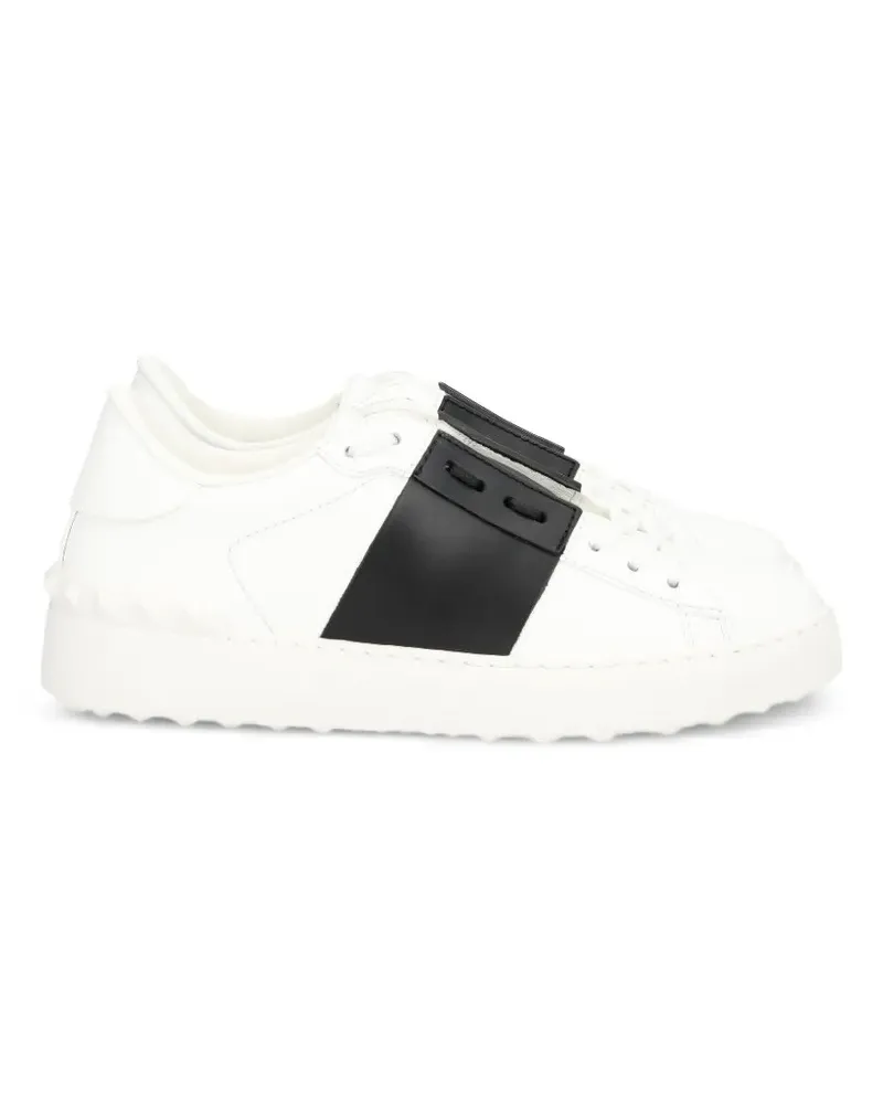Valentino Garavani Open Rockstud Sneakers - Weiß Weiß